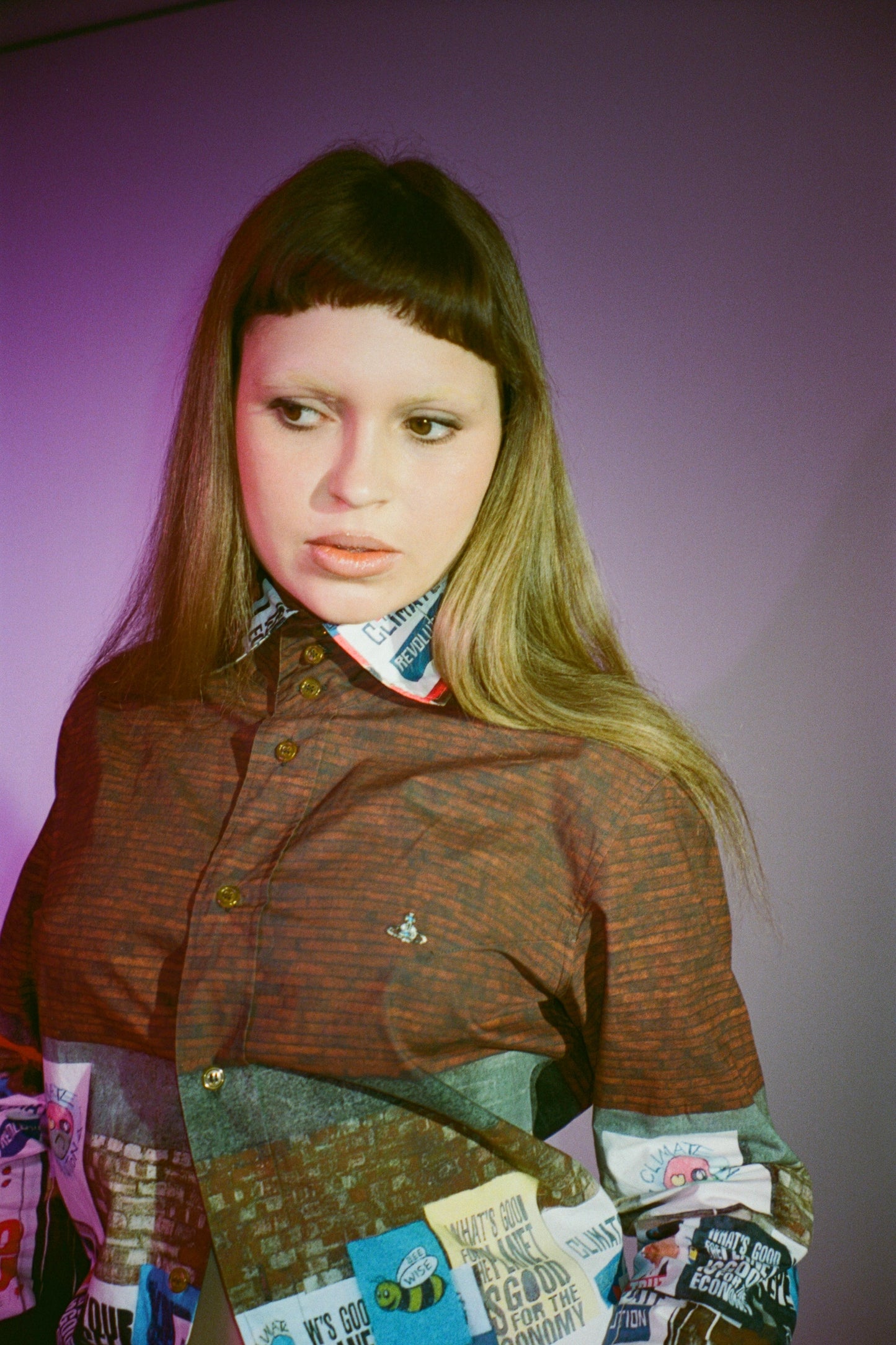 Vivienwestwood Climate change button up