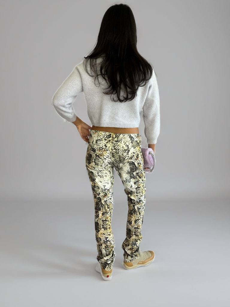 Isabel Marant snakeskin pants