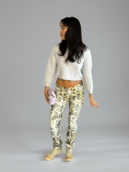 Isabel Marant snakeskin pants