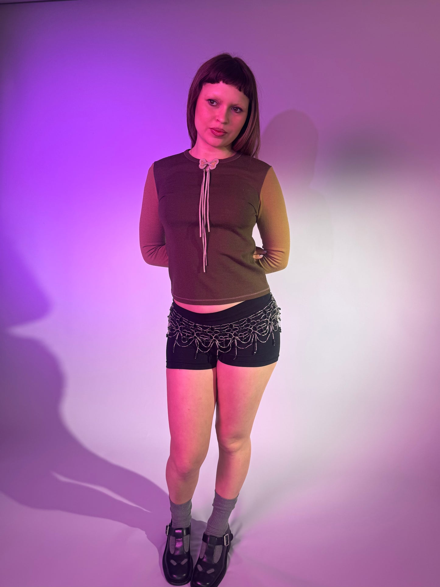 Miu Miu 1999 Butterfly top