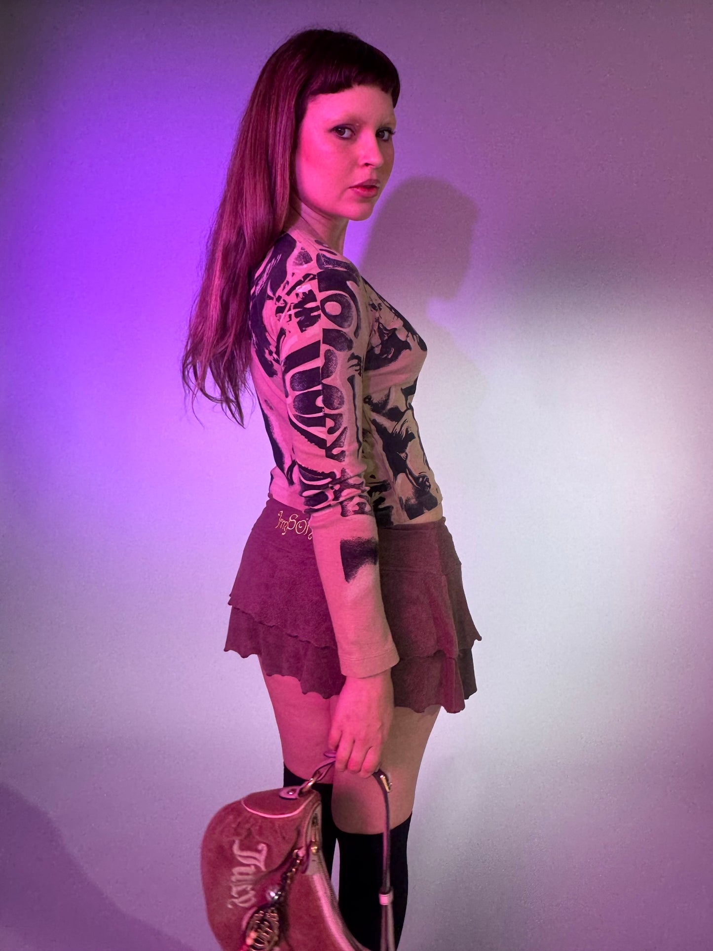 "Im Sorry" skirt by Petra Collins