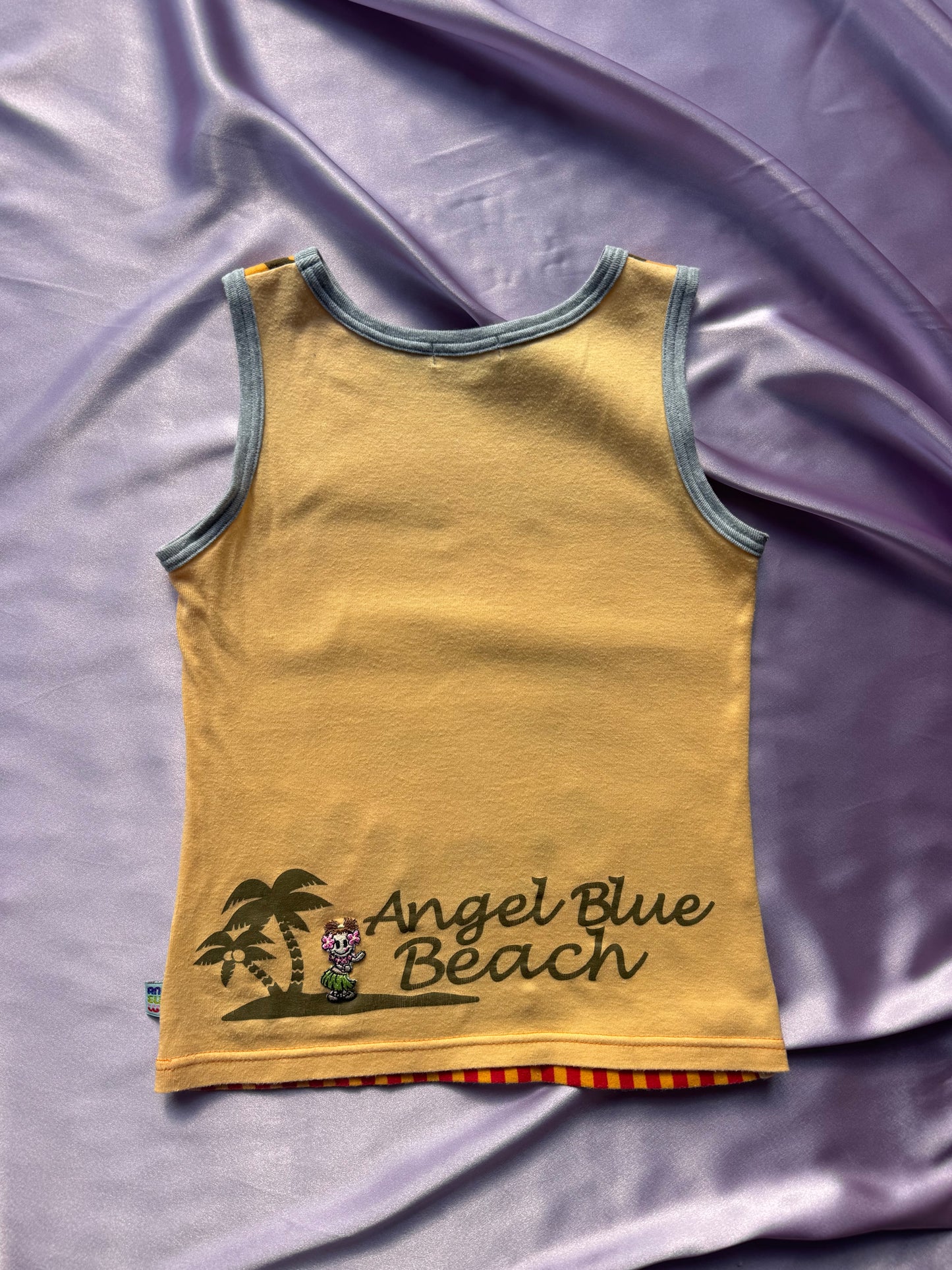 Angel Blue Vintage Beach tank