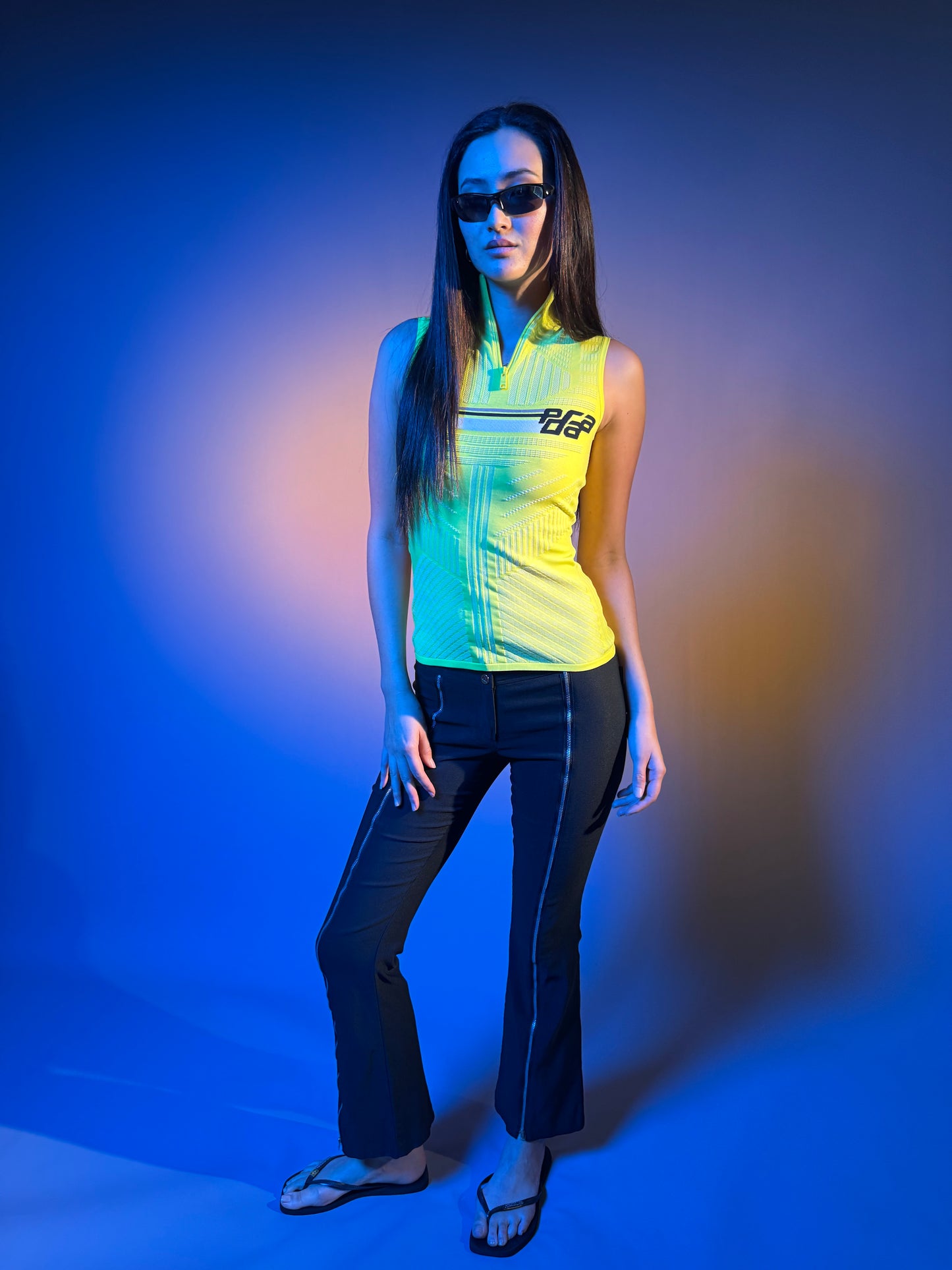 Face Off zip Flares