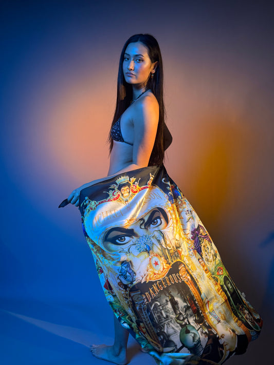 Michael Jackson Dangerous Silk scarf