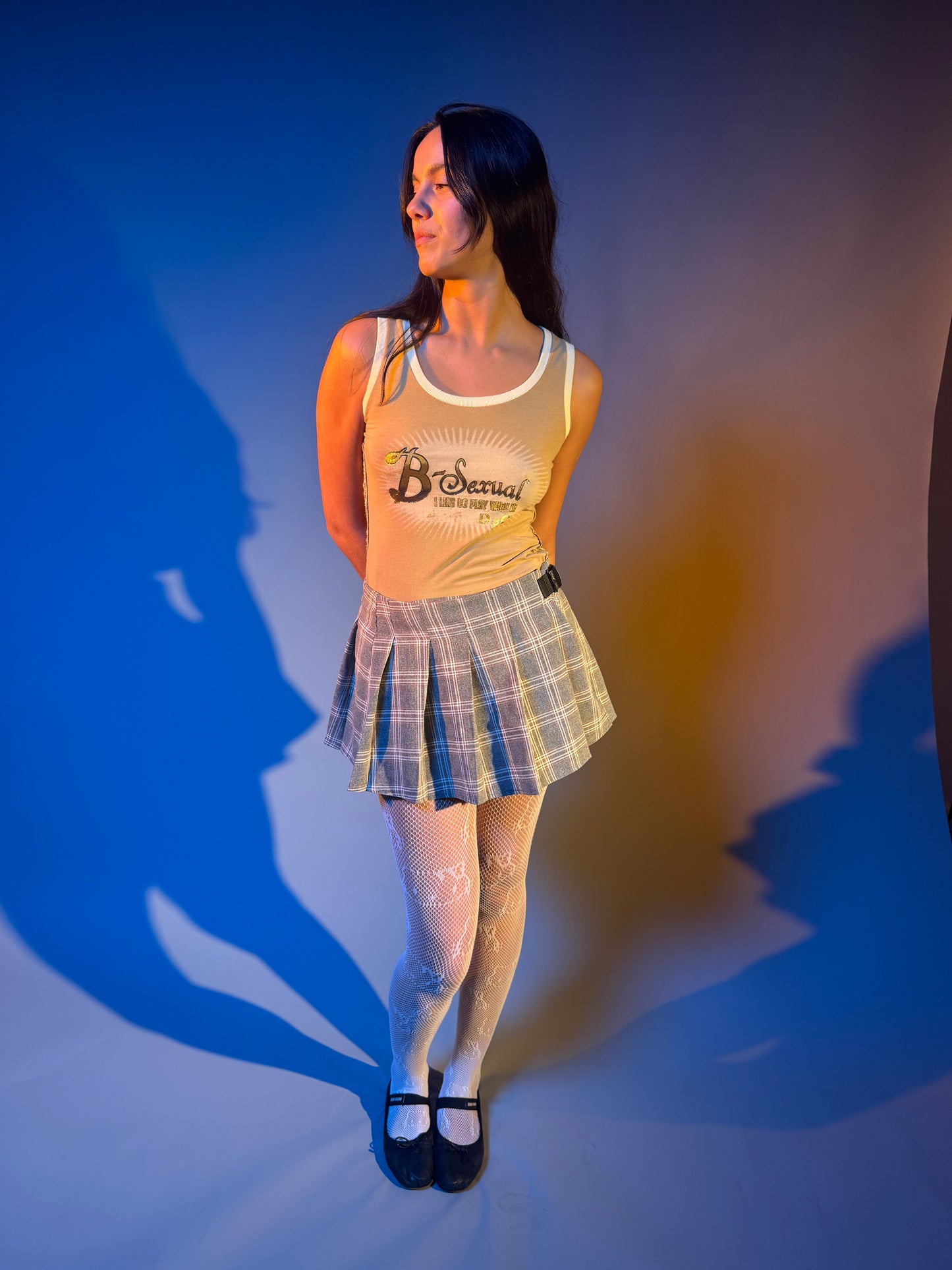 D&G vintage "B sexual" glitter Tank