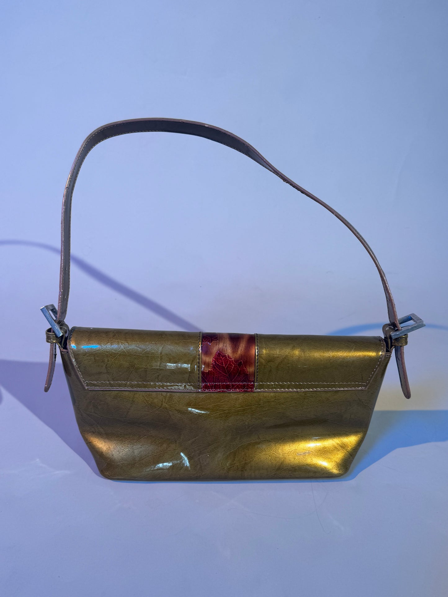 Patent Leather QT buckle bag