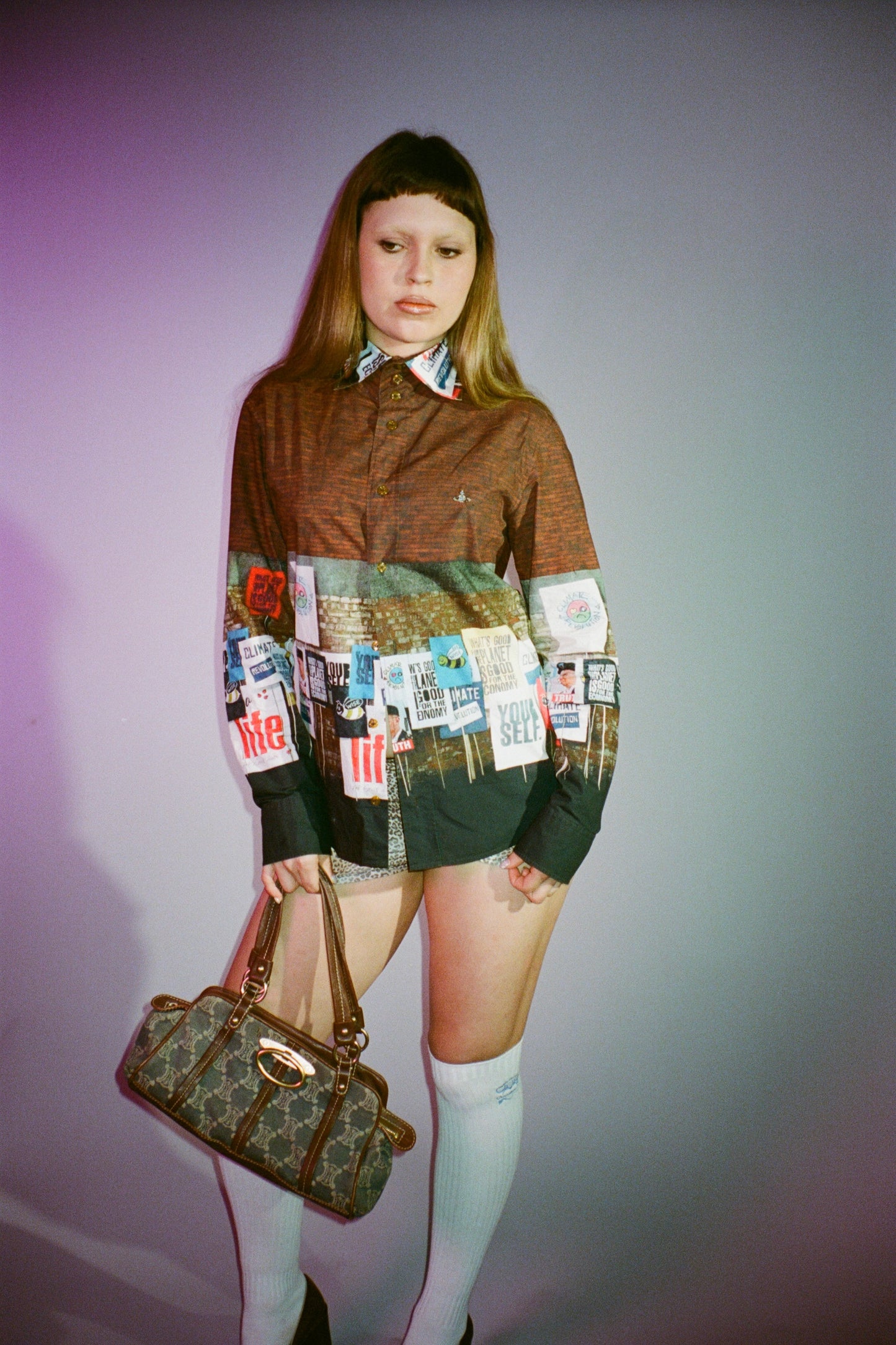 Vivienwestwood Climate change button up