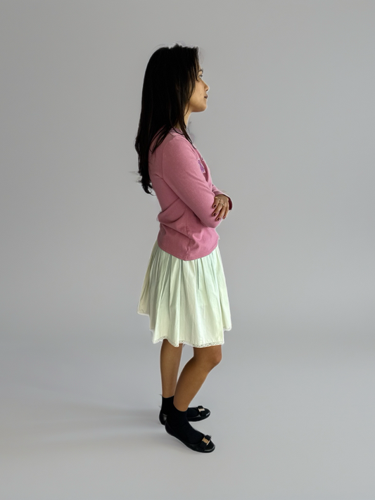 Miu Miu Faded Demin Skirt