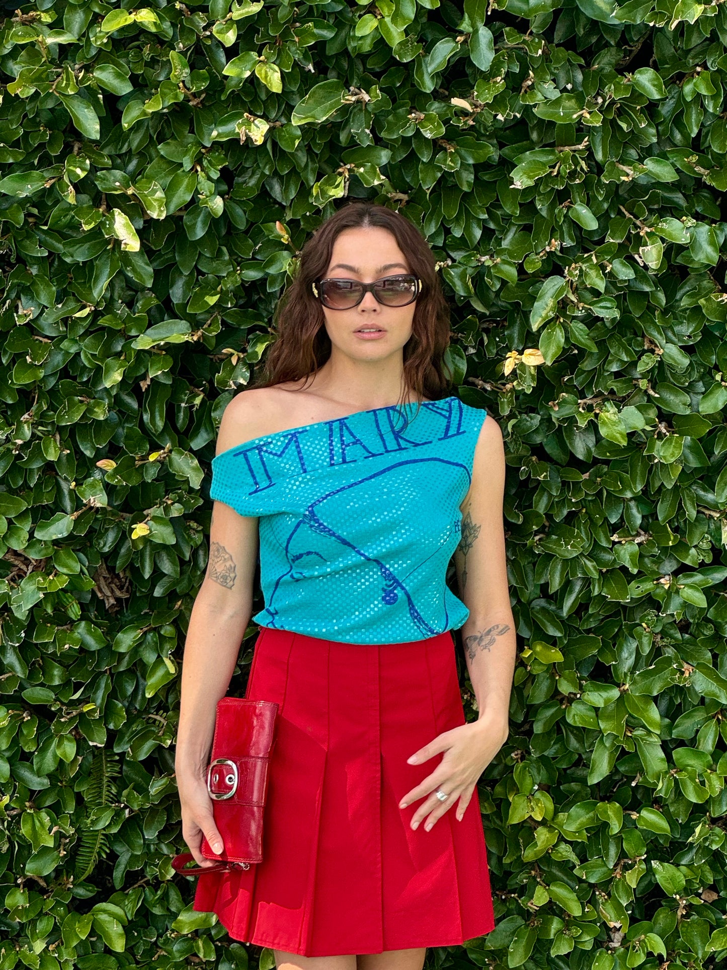 Custo Barcelona Double-Sided Sequin MARY top