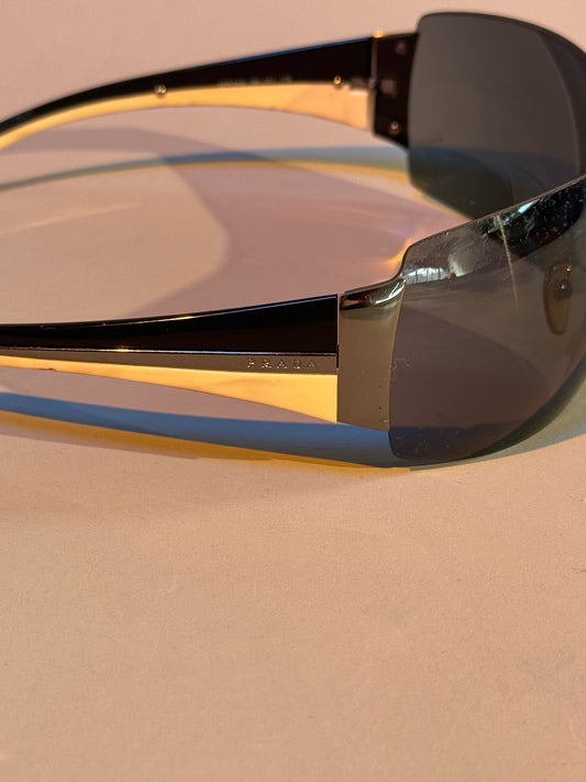 Vintage Prada sports Shield Sunglasses