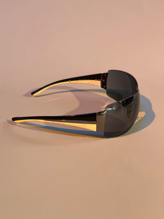 Vintage Prada sports Shield Sunglasses