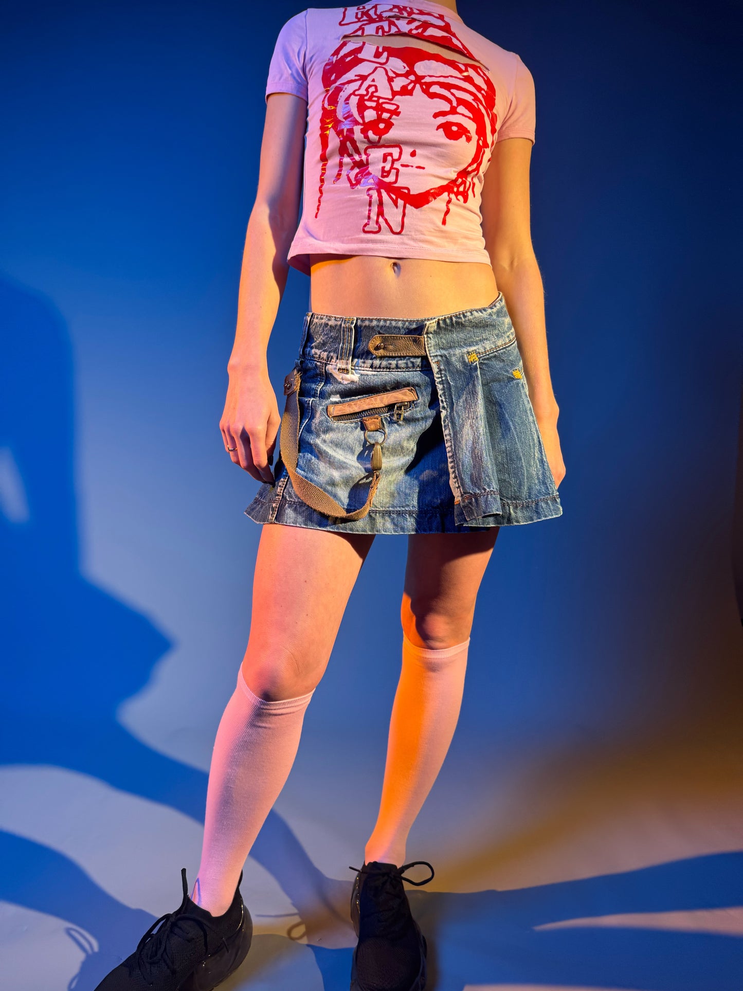 Miss Sixty demin mini skirt