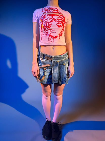 Miss Sixty demin mini skirt