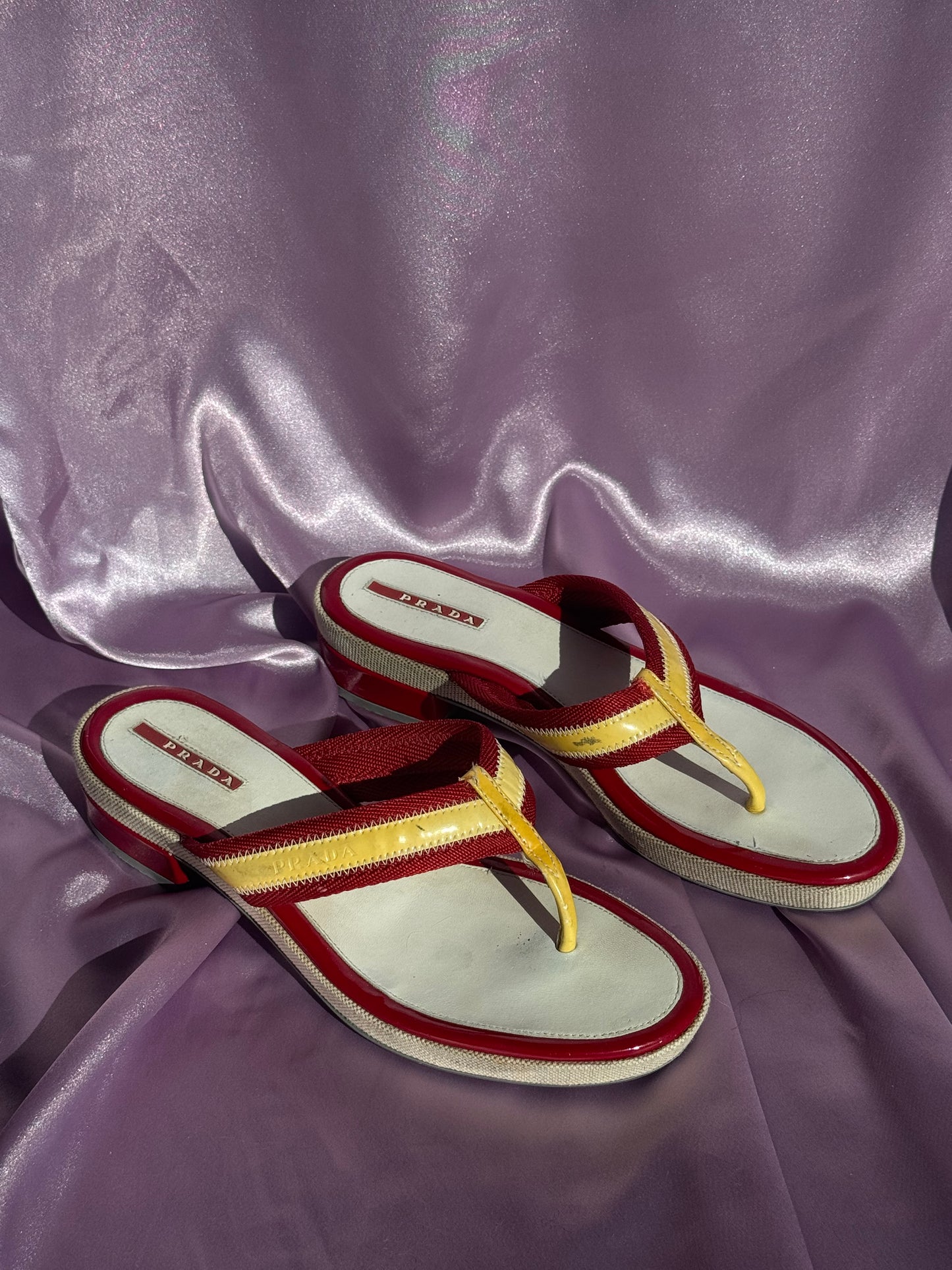 Prada sports Thong Sandals *38