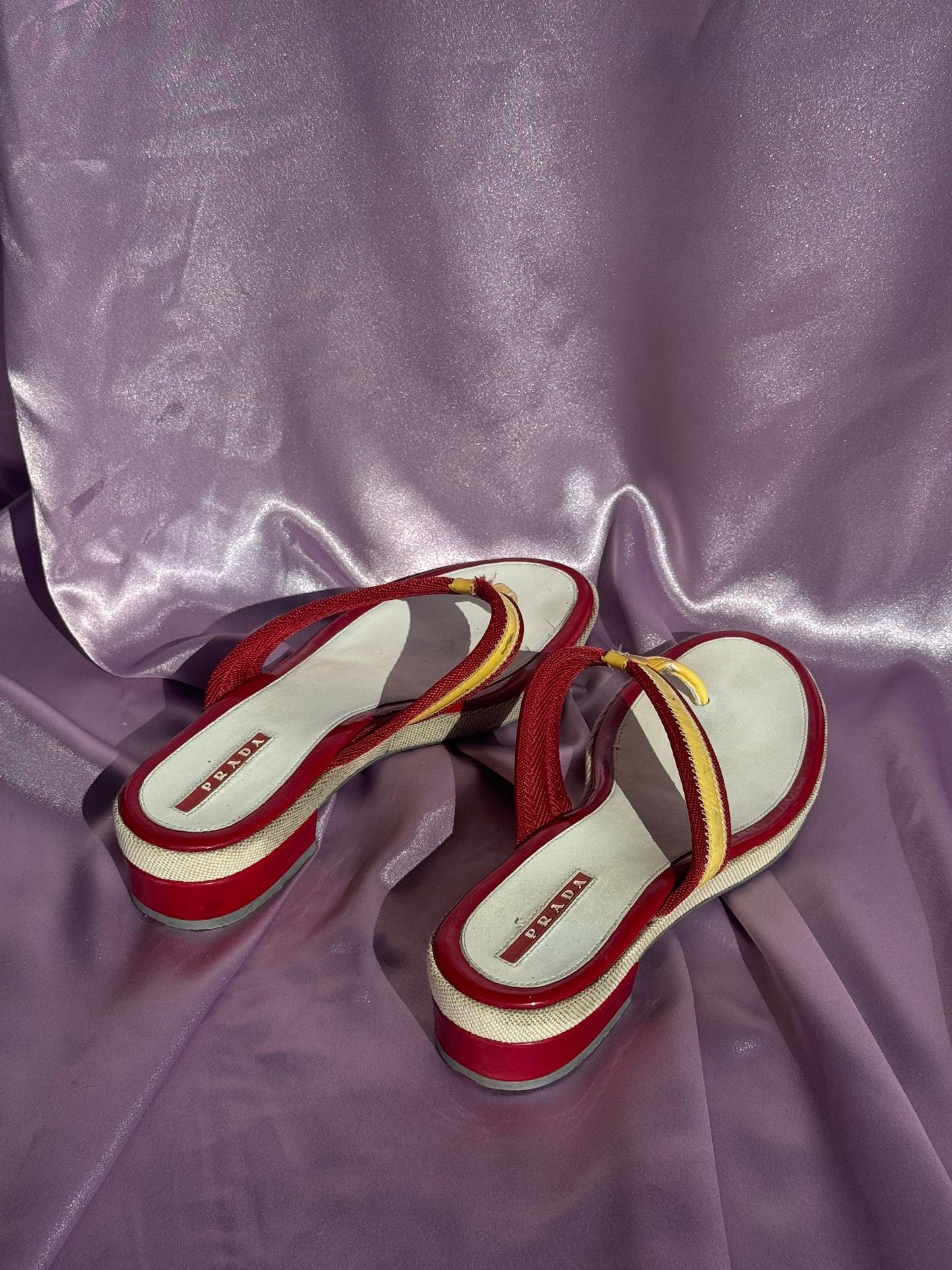 Prada sports Thong Sandals *38