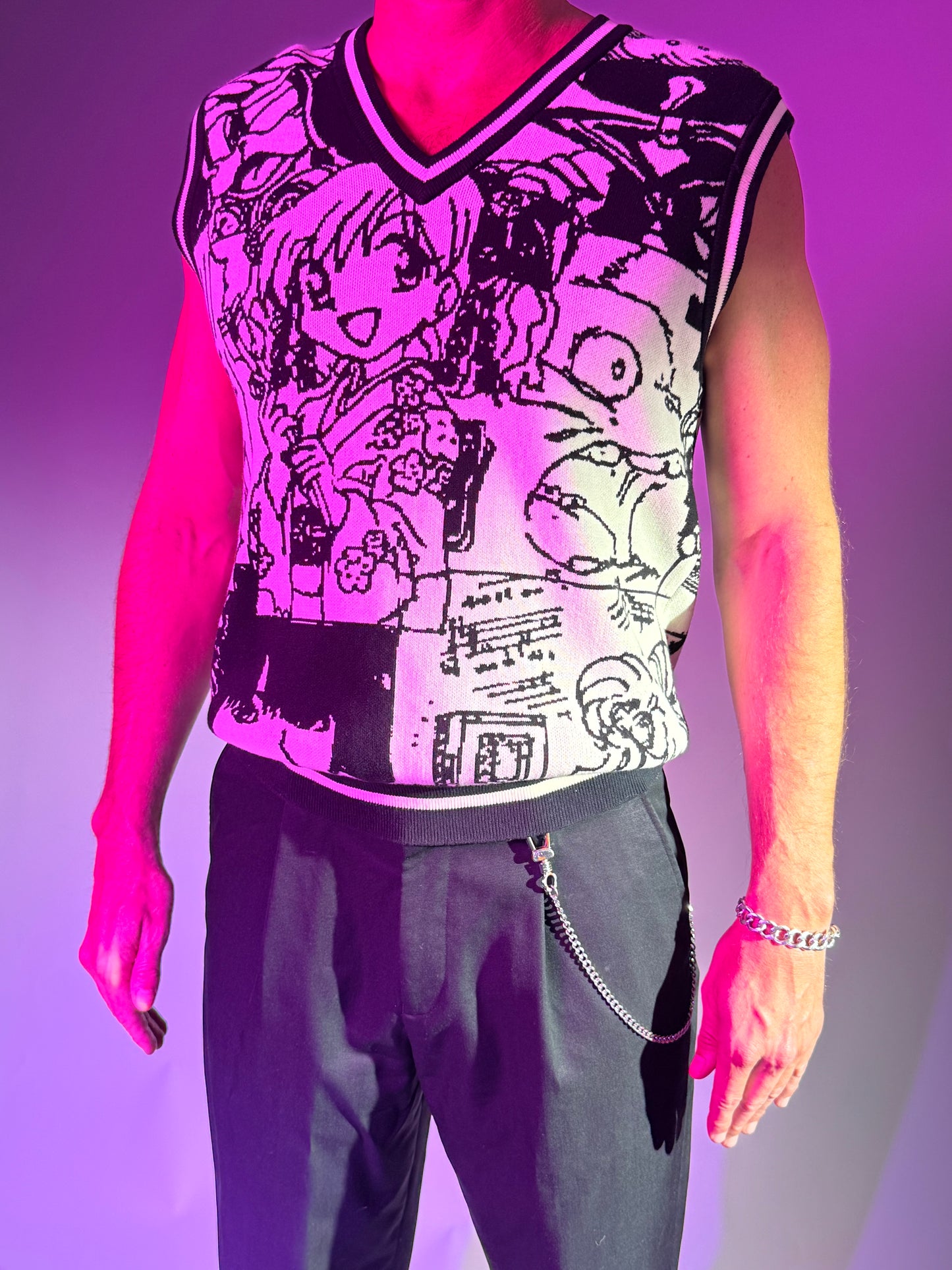 Samurai Punk Anime vest