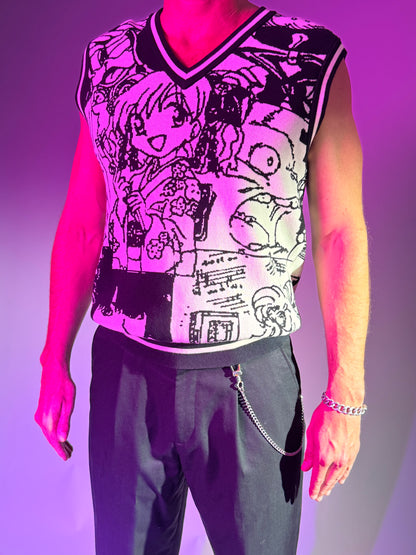 Samurai Punk Anime vest