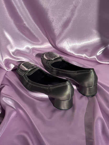 Prada buckle heels 38