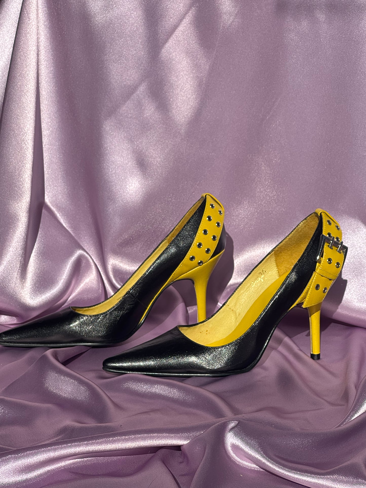 Mollini Y2k Buckle stilettos 36