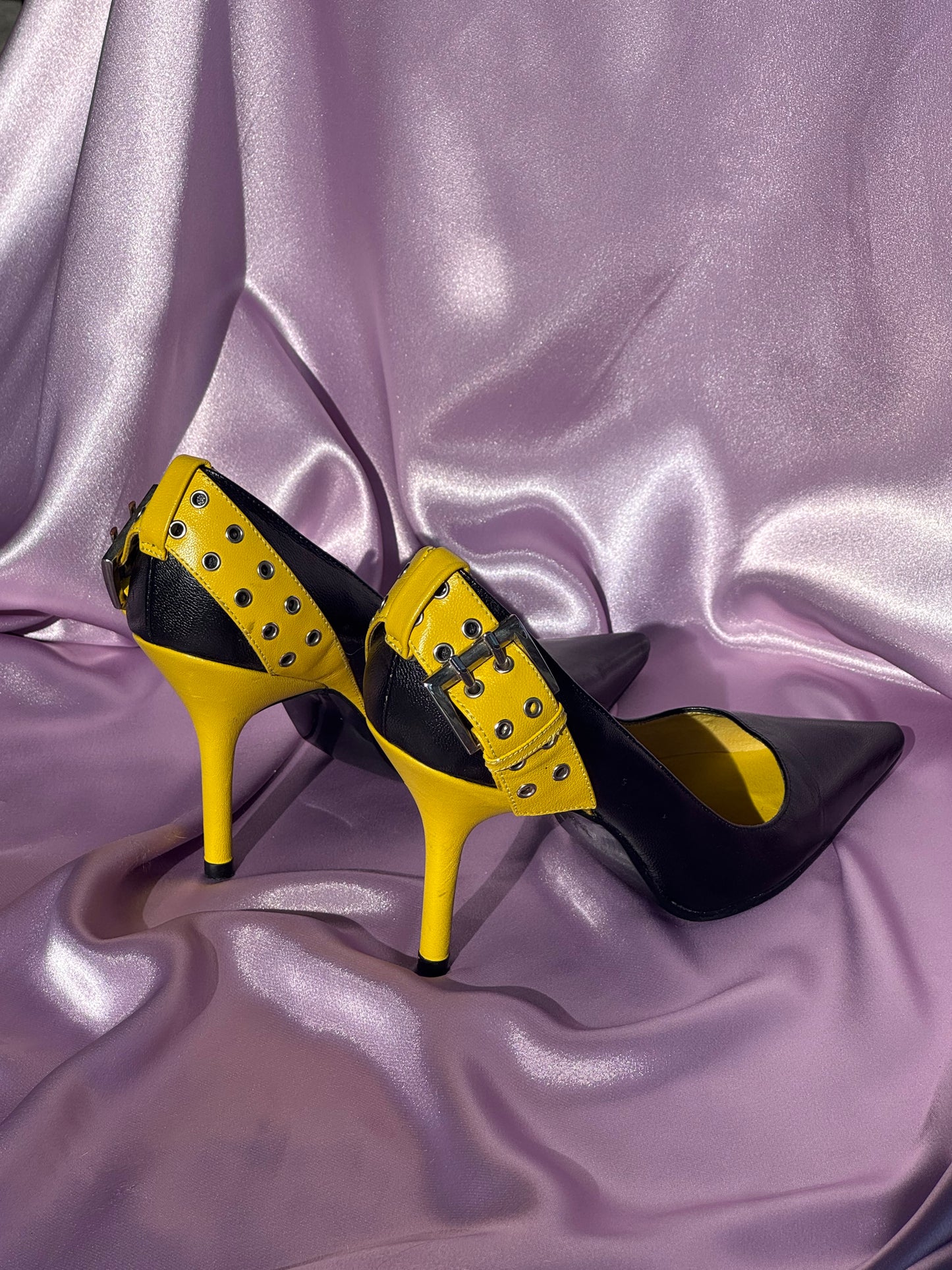 Mollini Y2k Buckle stilettos 36