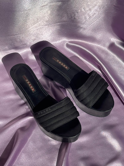 Prada platform heels 38