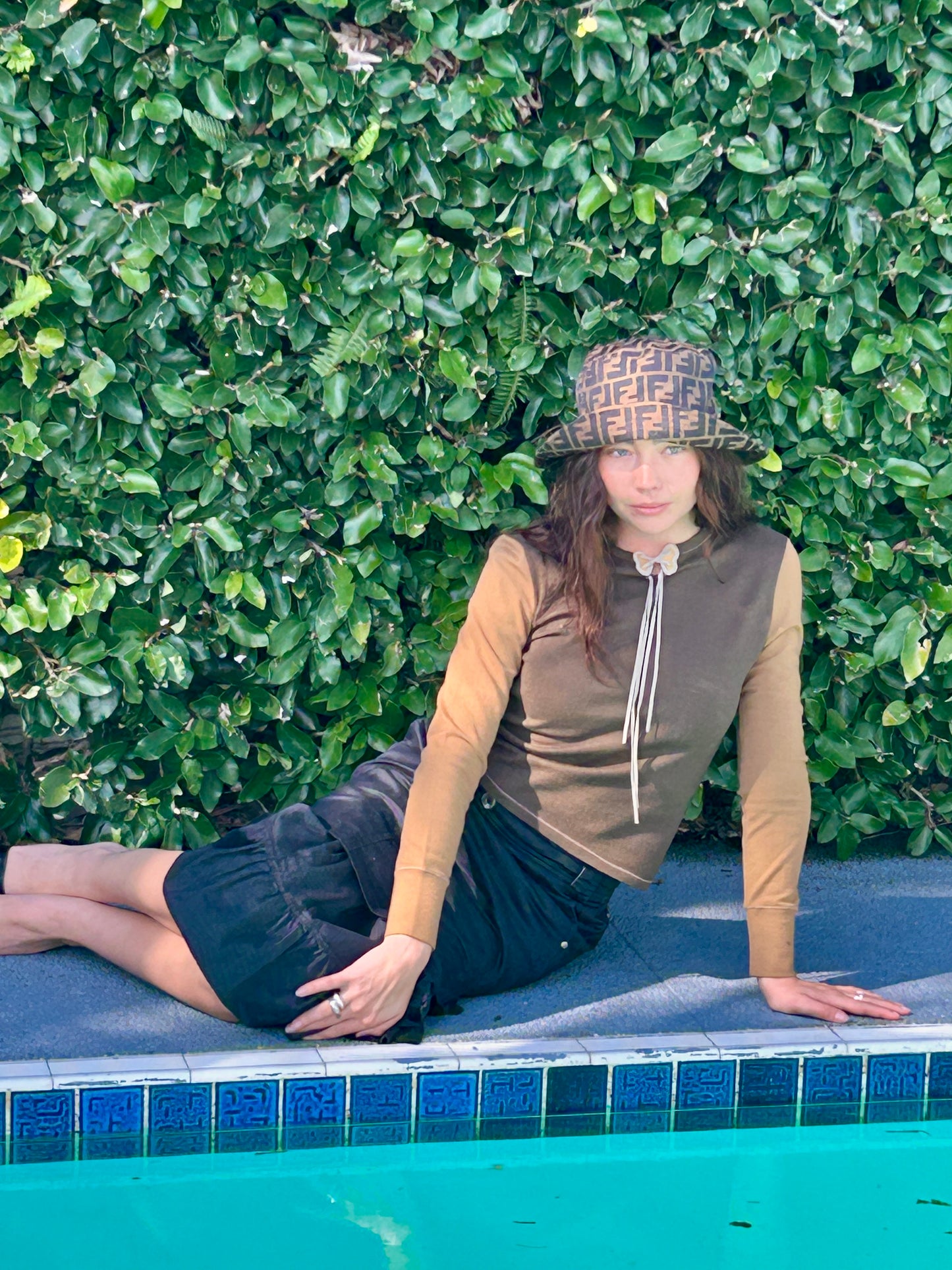 Miu Miu 1999 Butterfly top