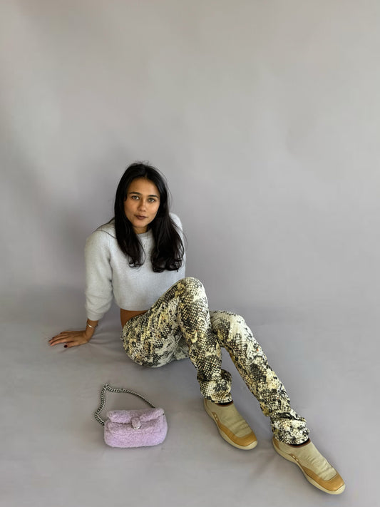 Isabel Marant snakeskin pants