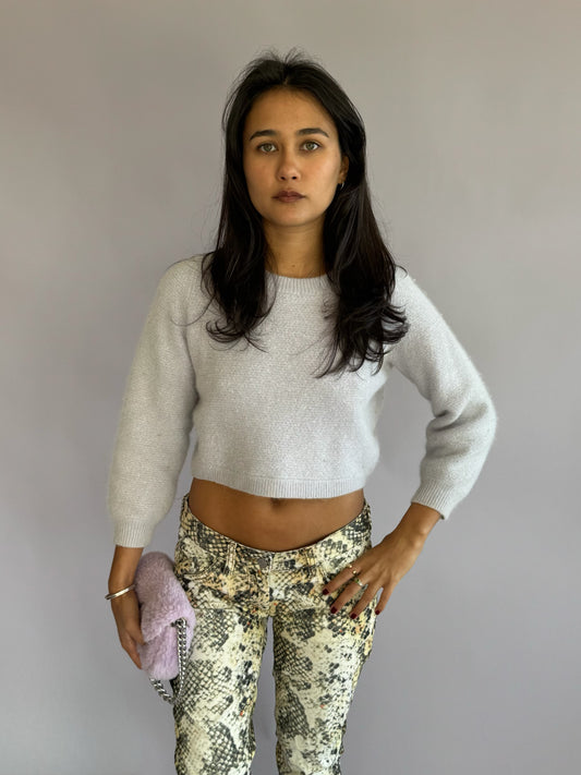 Acne Studios Lavender crop