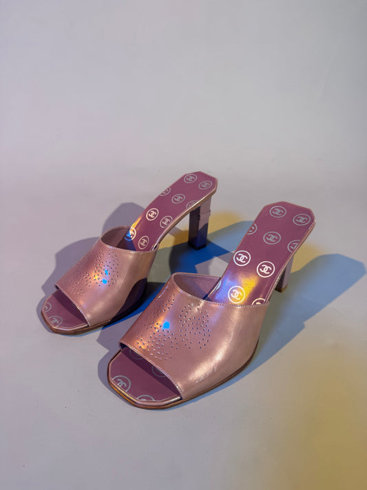 Chanel Coco Mark mules 39