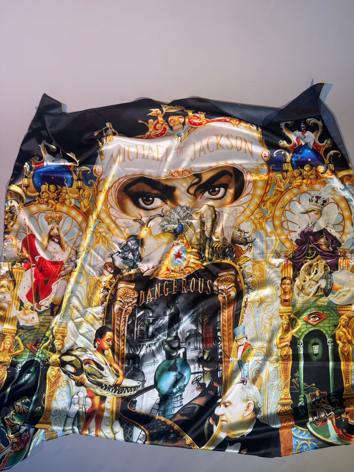 Michael Jackson Dangerous Silk scarf